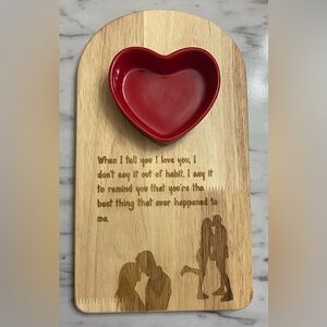 Small charcuterie board!